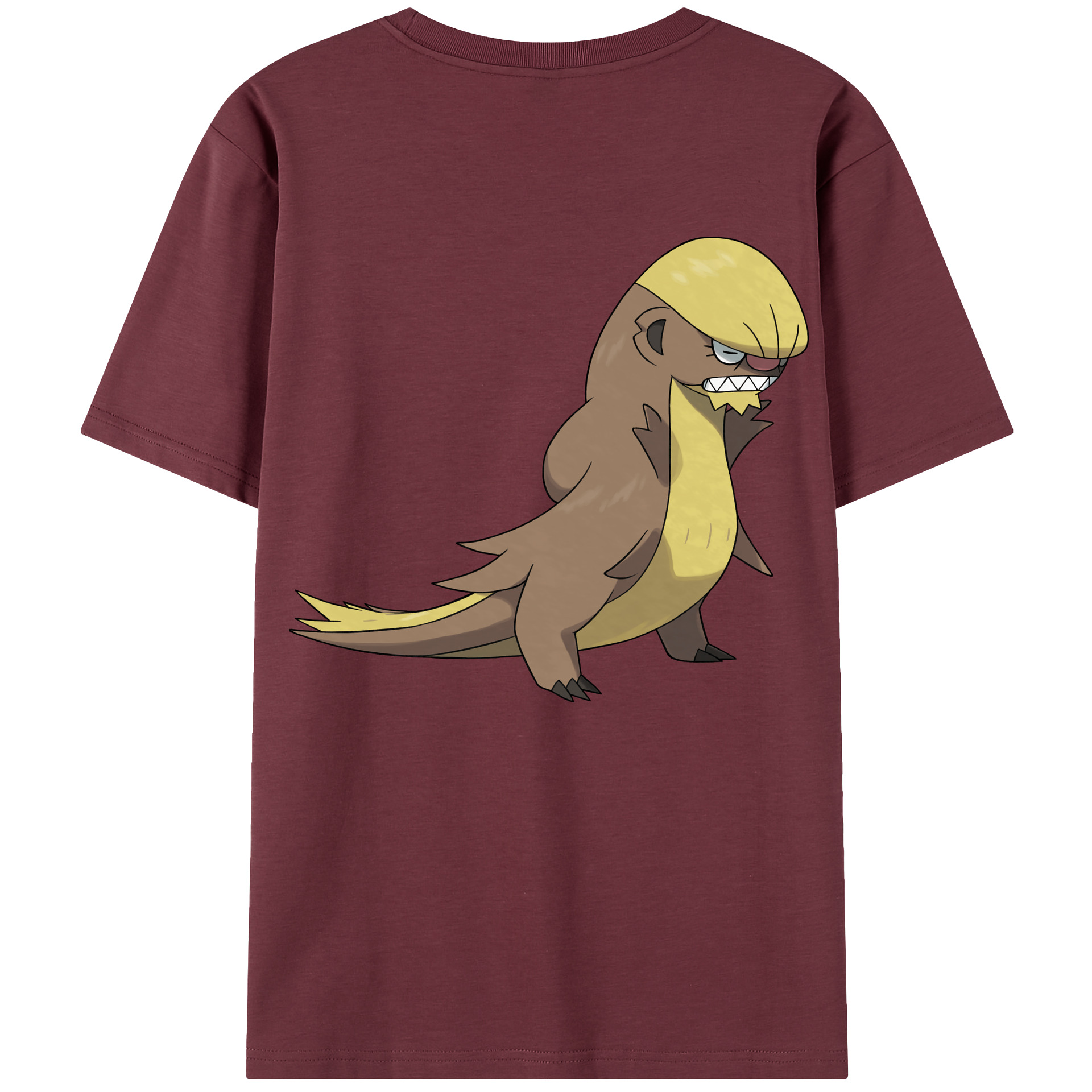 （画像用） ポケットモンスター Pokémon 綿100％半袖Tシャツ（背面プリント）